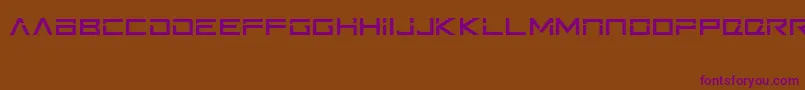 Ftb Font – Purple Fonts on Brown Background