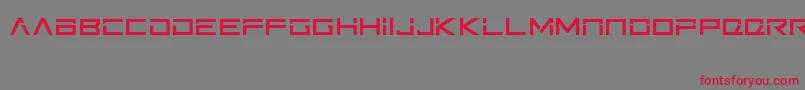 Ftb Font – Red Fonts on Gray Background