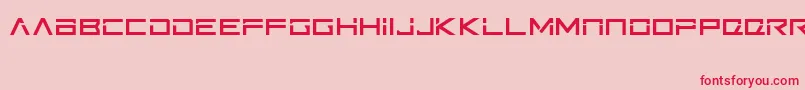 Шрифт Ftb – красные шрифты на розовом фоне