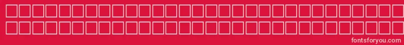 TalonboldBold Font – Pink Fonts on Red Background