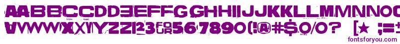 VuosiVuodelta Font – Purple Fonts on White Background