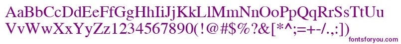 TribuneRegular Font – Purple Fonts