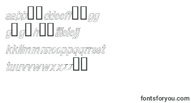 CarboncilloPaloItalic font – maltese Fonts