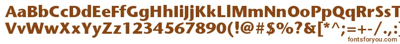 MesouranSansBlackSsiBold Font – Brown Fonts