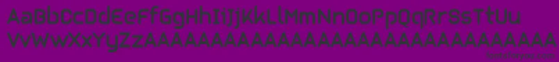 Kilikia Font – Black Fonts on Purple Background