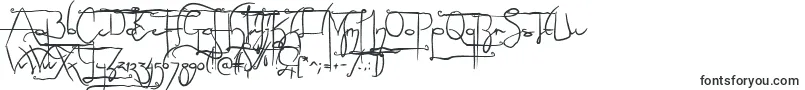 Шрифт Sculptorshand ffy – грубые шрифты