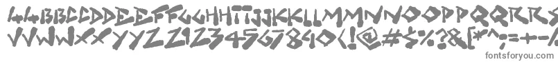 Шрифт Grungelings – серые шрифты