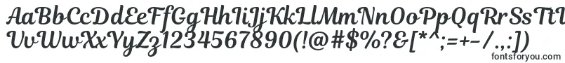 Шрифт MagnoliaScript – классические шрифты