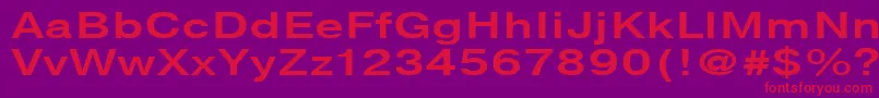 NtharmonicaBold140b Font – Red Fonts on Purple Background