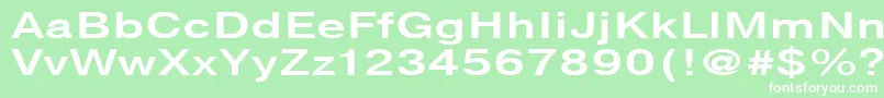 NtharmonicaBold140b Font – White Fonts on Green Background