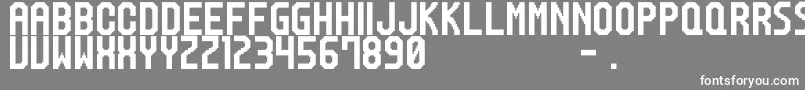 フォントM20SpRanker – 灰色の背景に白い文字