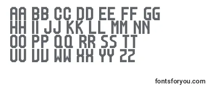 Обзор шрифта M20SpRanker