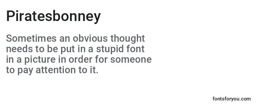 Piratesbonney Font