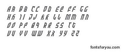Review of the Zoneridertitleital Font