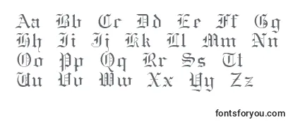 Шрифт Gothice