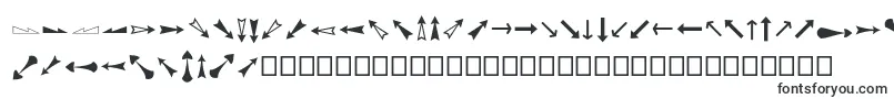 Arrowsadf Font – Shape Fonts