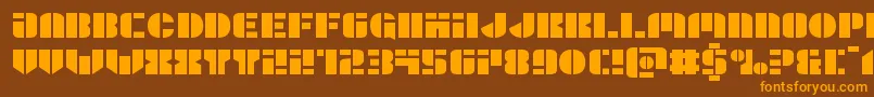 Подробнее о шрифте Leaguewarsexpand Шрифт Leaguewarsexpand – оранжевые шрифты на коричневом фоне