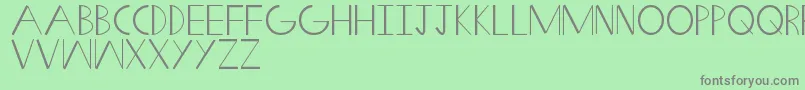 SwiftWedge Font – Gray Fonts on Green Background