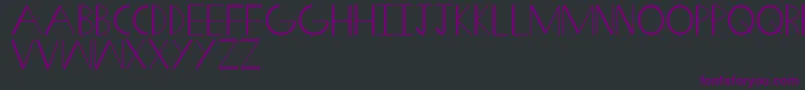 SwiftWedge Font – Purple Fonts on Black Background