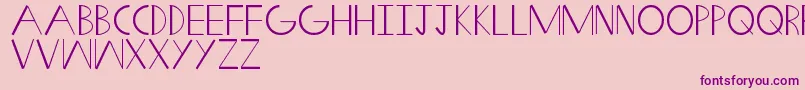 SwiftWedge Font – Purple Fonts on Pink Background