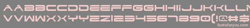 fuente Dodgv2 – Fuentes Rosadas Sobre Fondo Gris