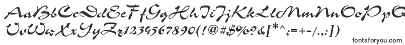 Corrida2-fontti – Alkavat C:lla olevat fontit