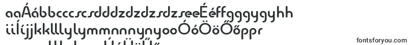 Шрифт QuesatDemiBoldDemo – венгерские шрифты