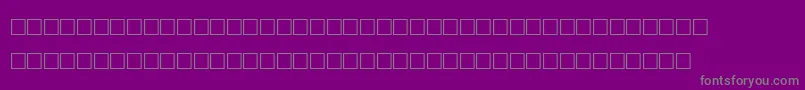 Police AgaArabesqueDesktop – polices grises sur fond violet
