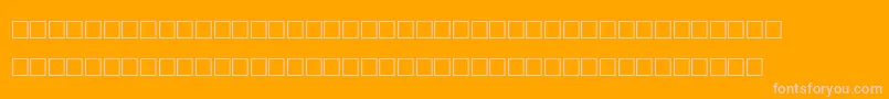 AgaArabesqueDesktop-Schriftart – Rosa Schriften auf orangefarbenem Hintergrund