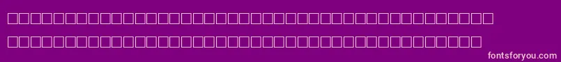 フォントAgaArabesqueDesktop – 紫の背景にピンクのフォント