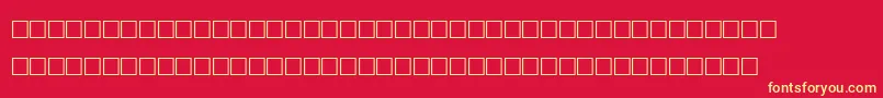 fuente AgaArabesqueDesktop – Fuentes Amarillas Sobre Fondo Rojo