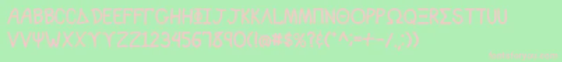 Подробнее о шрифте SororityLane Шрифт SororityLane – розовые шрифты на зелёном фоне