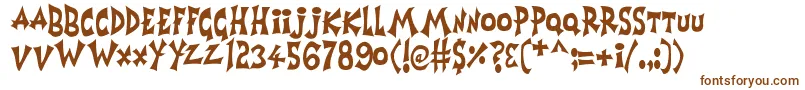 Horrorshow Font – Brown Fonts