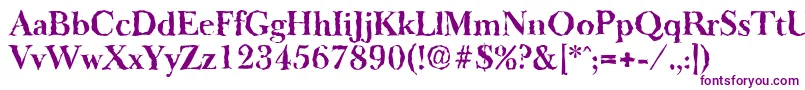 BaskeroldrandomBold Font – Purple Fonts