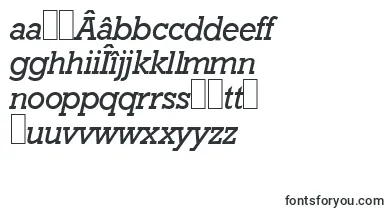 RambaultItalic font – romanian Fonts