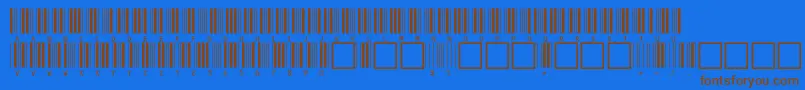 Lisätietoja V100019-fontista V100019-fontti – ruskeat fontit sinisellä taustalla