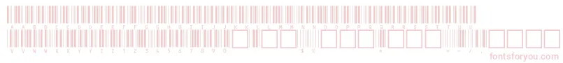 V100019 Font – Pink Fonts on White Background