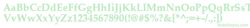 PalatinoCeBold Font – Green Fonts