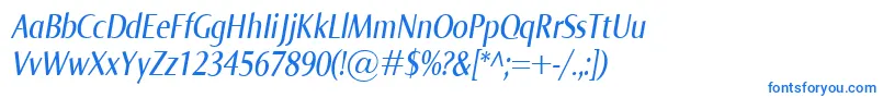NormaCondItalic Font – Blue Fonts