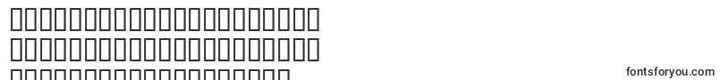Wiretransferssk-Schriftart – serbische Schriften