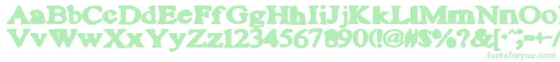 PlutoniteBlah Font – Green Fonts