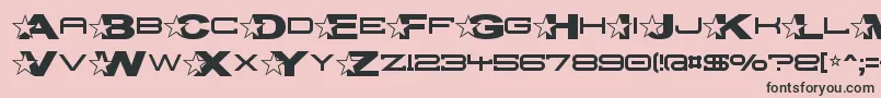 Troglop Font – Black Fonts on Pink Background