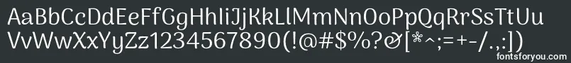 ArimamaduraiRegular Font – White Fonts on Black Background