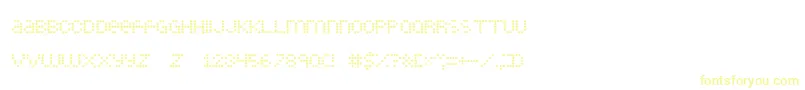 LittleDotties Font – Yellow Fonts