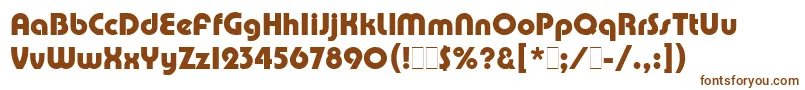 PumpDemiBoldLetPlain.1.0 Font – Brown Fonts