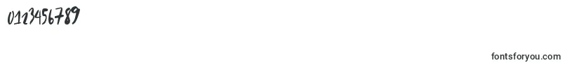 Brightheadline Font – Fonts for Numbers and Digits