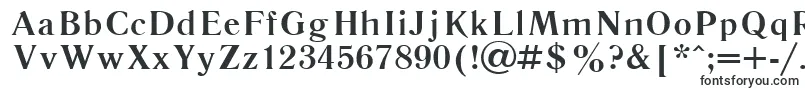 Literaturnaya107b-fontti – Kiinteän leveyden fontit