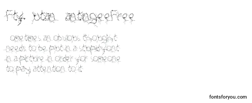 Review of the FtfHutanRantingeeFree Font