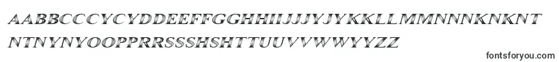 フォントMaranallo Italic – ルワンダのフォント