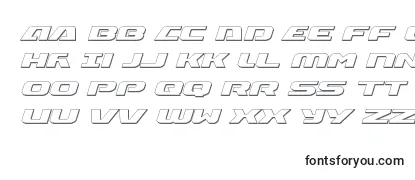 Iapetus3Dital Font